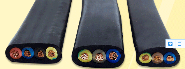 扁電纜YBF-3*120mm2